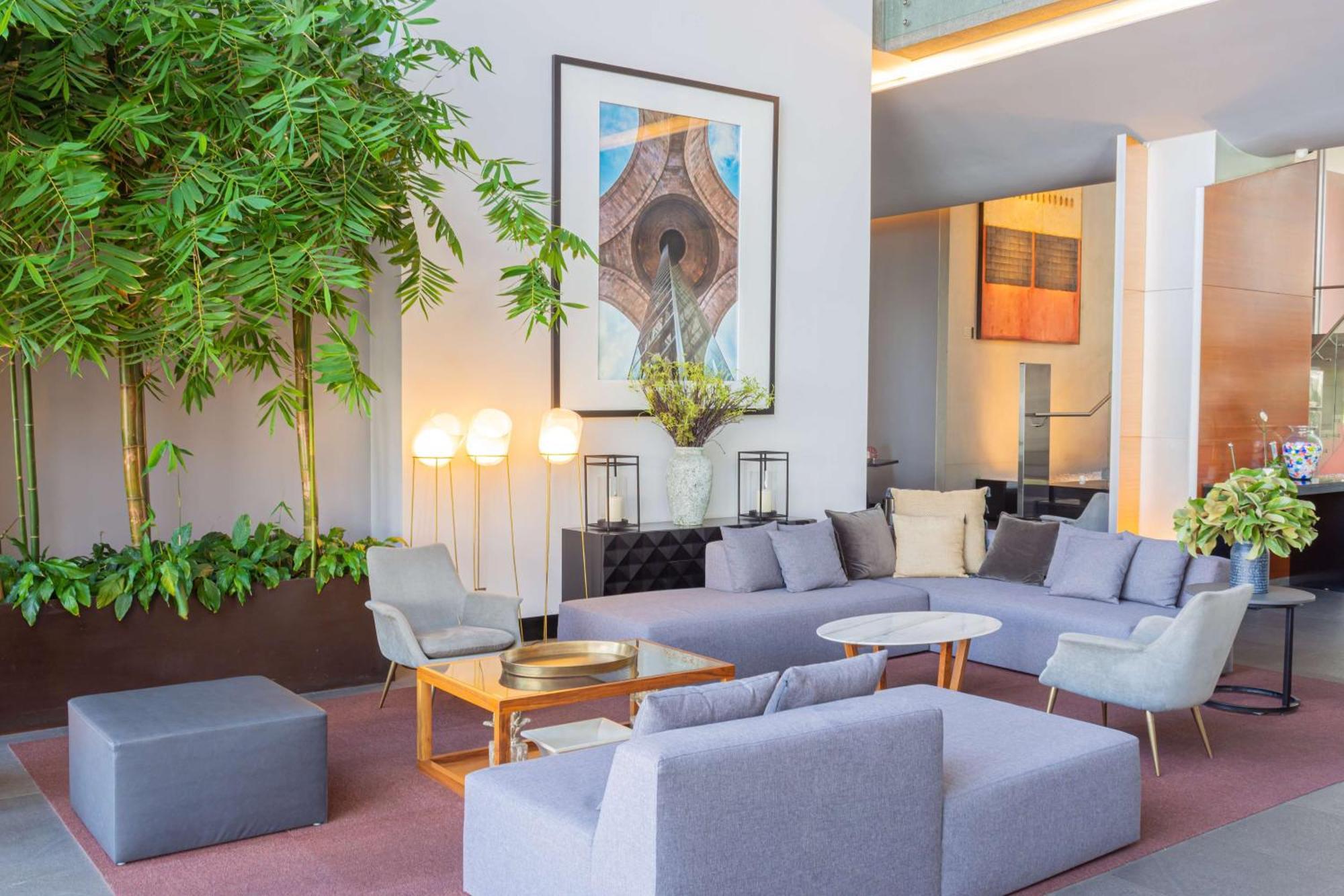 Nh Collection Mexico City Santa Fe Экстерьер фото The lobby of the hotel